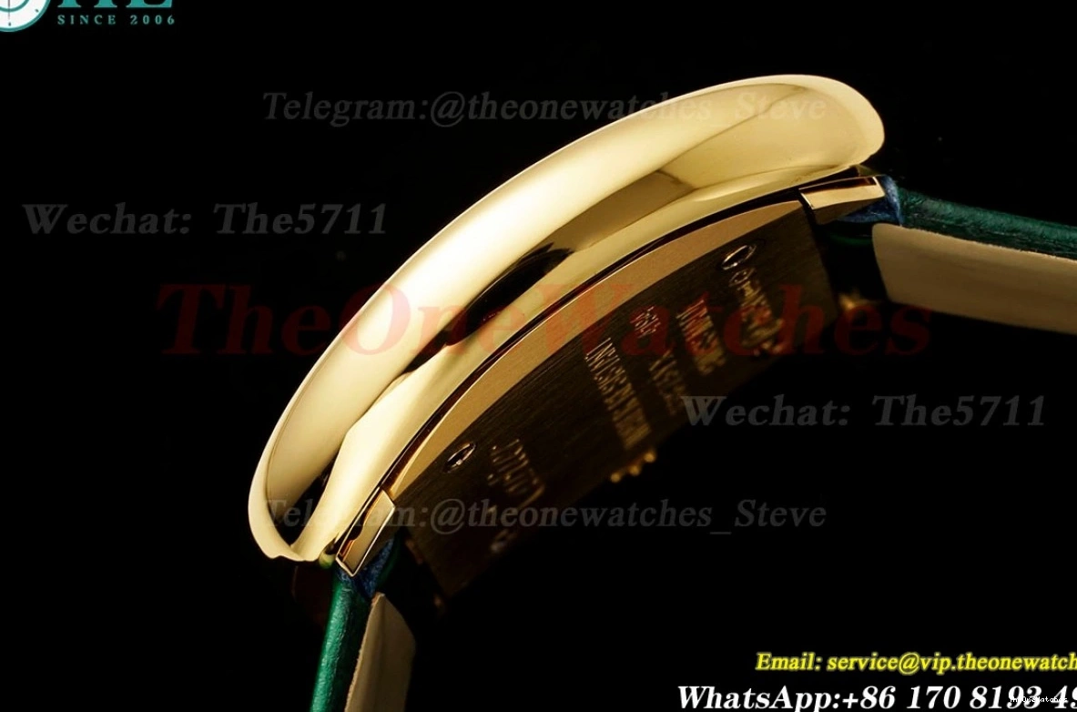 Baignoire LE Dia Ladies YG Green Dial Quartz AF 31mm White 0407